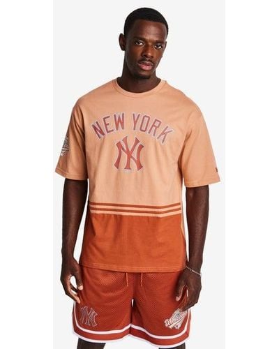 KTZ Mlb New York Yankees T-shirts - Orange