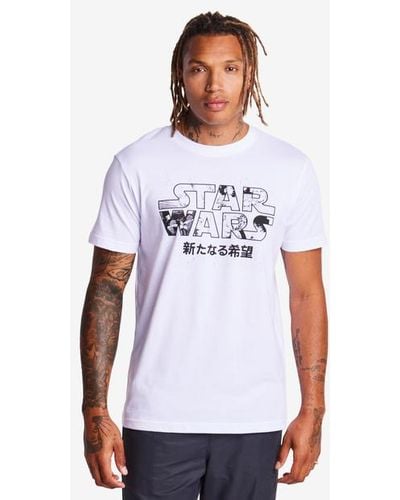 Merchcode Star Wars T-shirts - White