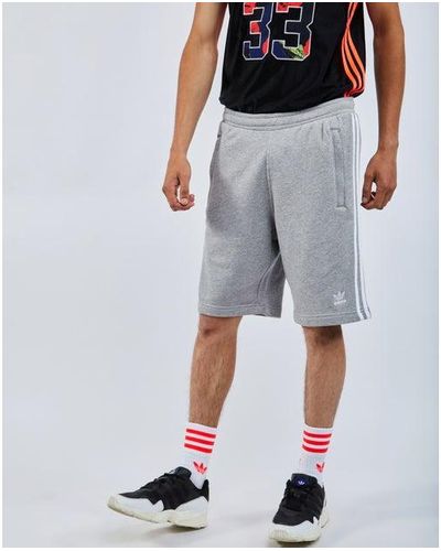 adidas 3 Stripes Originals Adicolor Shorts - Grigio