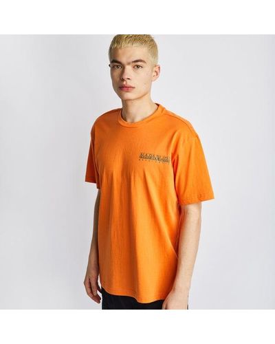 Napapijri Pajas T-Shirts - Orange