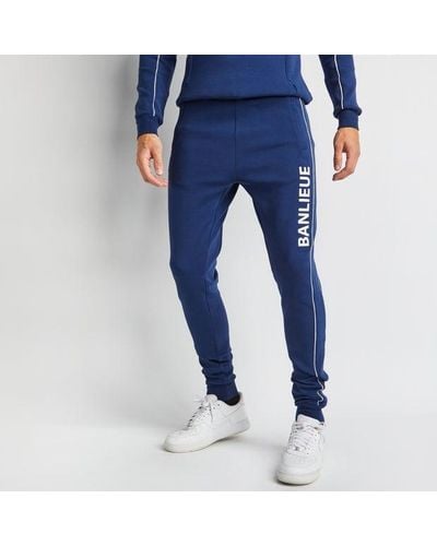 Banlieue B+ Pantalons - Bleu