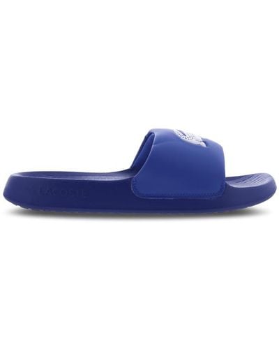 Lacoste Serve 1.0 Slippers En Sandalen - Blauw