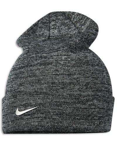 Nike Swoosh Knitted Hats & Beanies - Grey