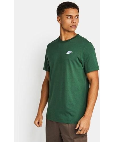 Nike Club T-Shirt BLACK/WHITE - Vêtements T-shirts manches courtes