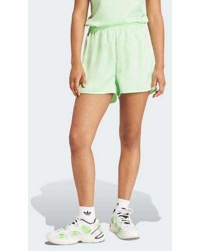 adidas Satin Sprint Shorts - Vert