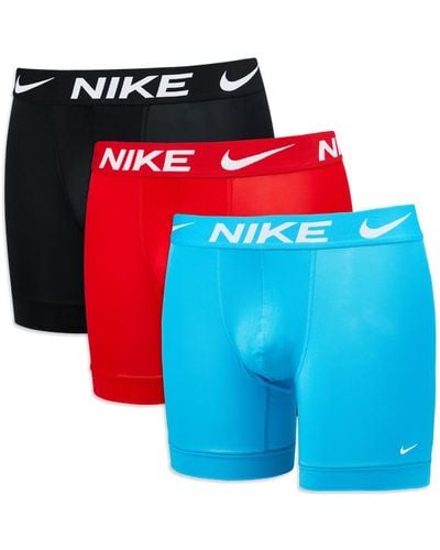 Nike Boxer Brief 3 Pack - Blu