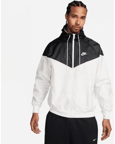 Nike Sportswear Windrunner Hooded Jacket Polyester - White