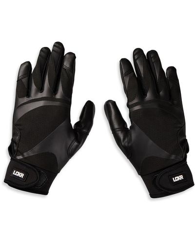 LCKR Batting Gloves & Scarves - Black