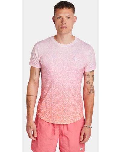 Project X Paris Aop T-shirts - Roze