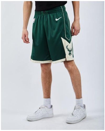 Nike Nba Milwaukee Bucks Swingman Shorts - Groen