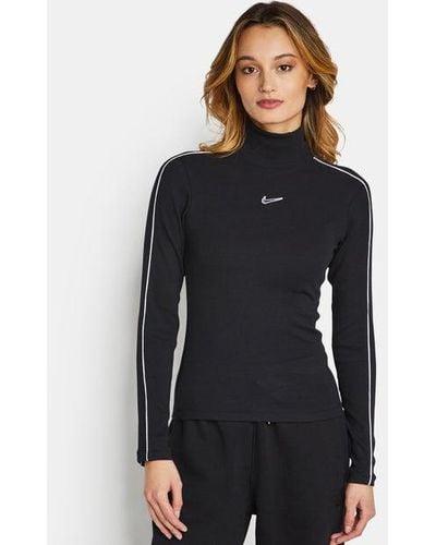 Nike Dance Longsleeve Camisetas - Negro