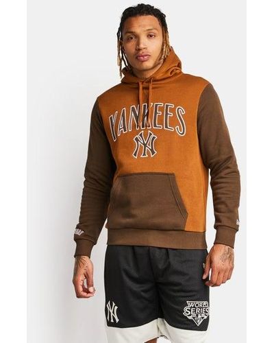 KTZ Mlb New York Yankees Hoodies - Brown