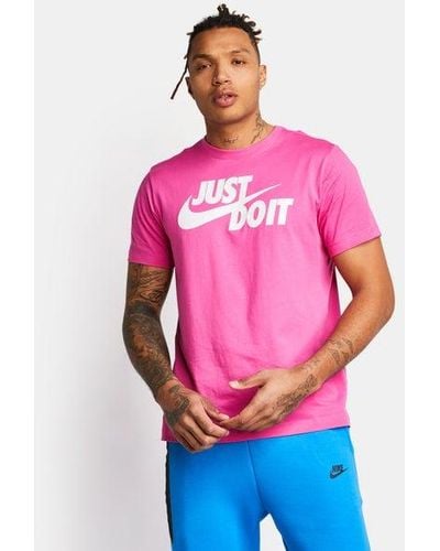 Nike Just Do It T-shirts - Pink