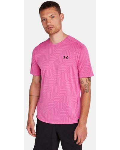 Under Armour Tech T-shirts - Pink