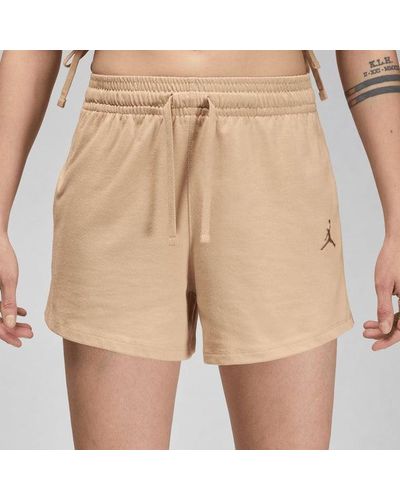Nike Knit Shorts - Natural