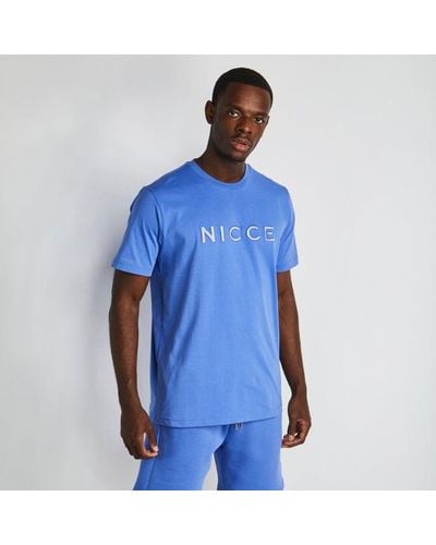 Nicce London Mercury Camisetas - Azul