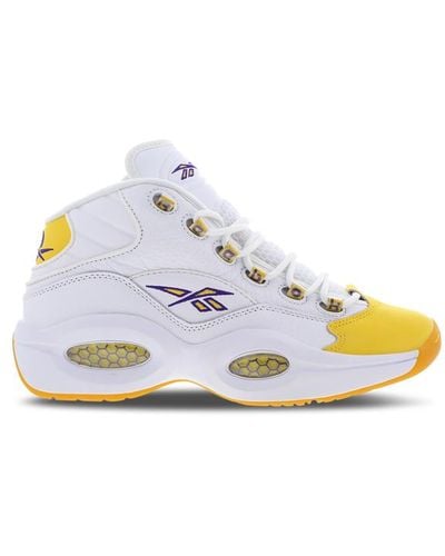 Reebok Question Mid Chaussures - Blanc