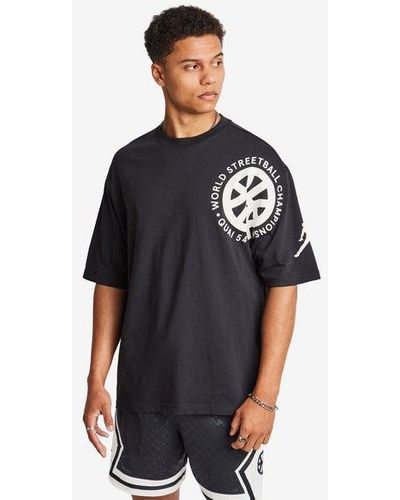 Nike Q54 T-shirts - Black
