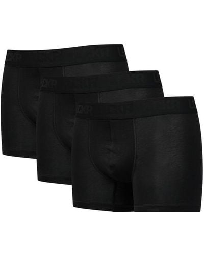 LCKR Trunk 3 Pack e Sous-vêtements - Noir