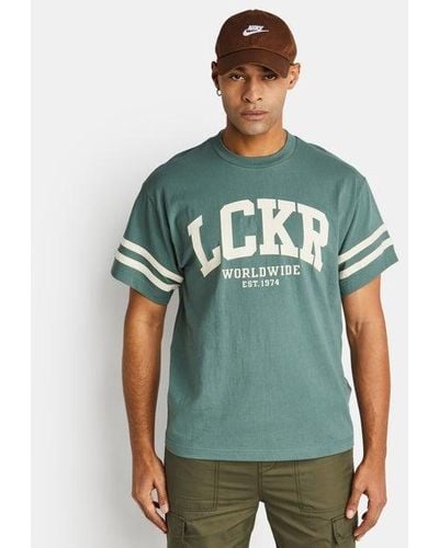 LCKR Retro Camisetas - Verde