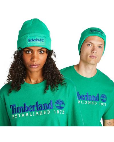 Timberland Established 1973 Knitted Hats & Beanies - Green