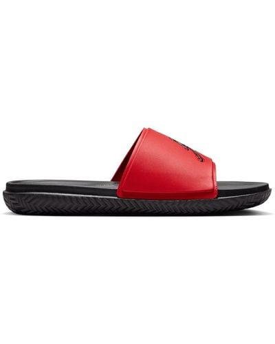 Nike Post Slide Shoes - Red
