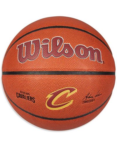 Wilson Team Alliance Basketball Cleveland Cavaliers e Objets de collection - Orange