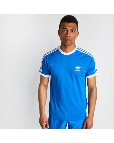 adidas Adicolor Classics 3-stripes T-shirts - Blauw