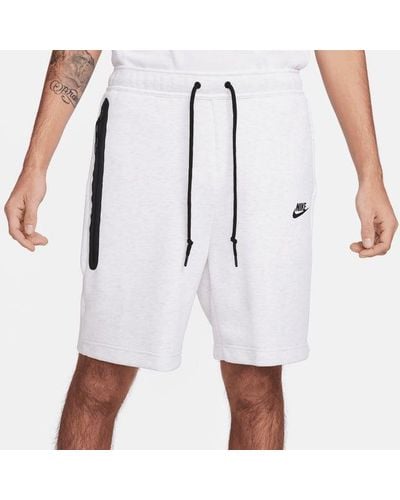 Nike Tech Fleece Pantalones cortos - Blanco