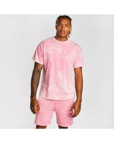 Nike T100 T-Shirts - Rose
