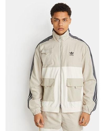 adidas Utility Track Tops - Brown