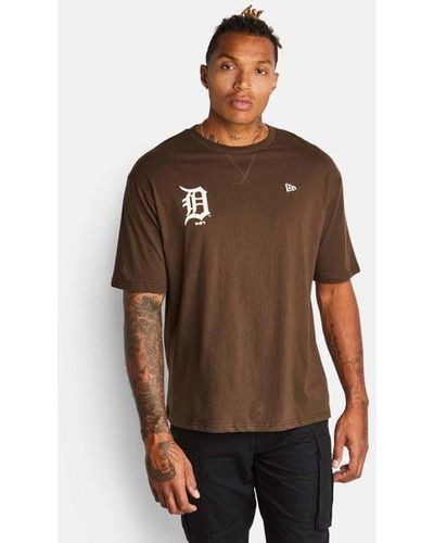 KTZ Detroit Tigers Camisetas - Marrón