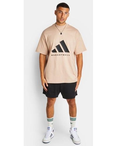 adidas One Bball Tee T-Shirts - Neutre