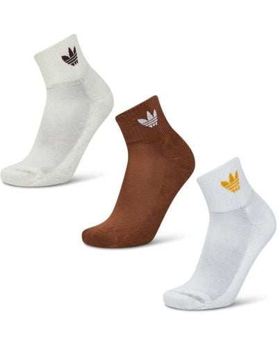 adidas Trefoil Socks - Brown