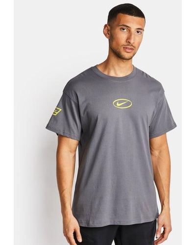 Nike T100 Camisetas - Gris