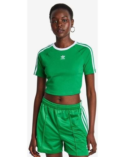 adidas Adicolor Classics 3-stripes T-shirts - Green
