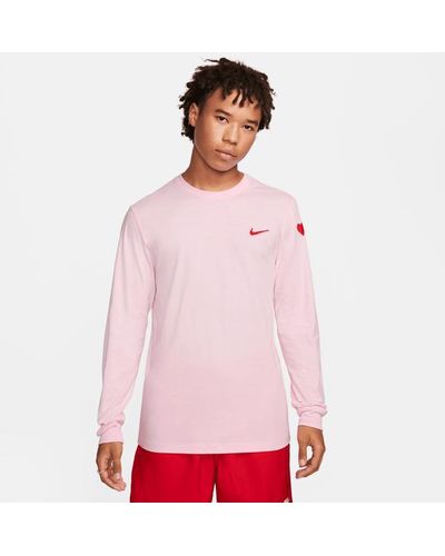 Nike Heart And Sole Camisetas - Rosa
