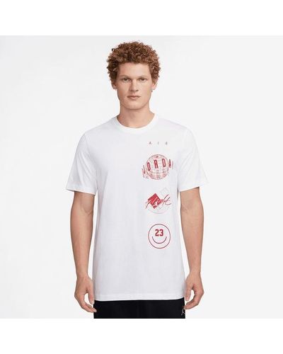 Nike Stack Logo T-shirts - White