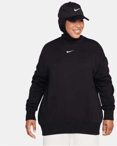 Nike Sportswear Phoenix Oversized Crew-neck - Schwarz