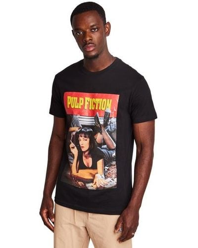 Merchcode Pulp Fiction T-shirts - Black