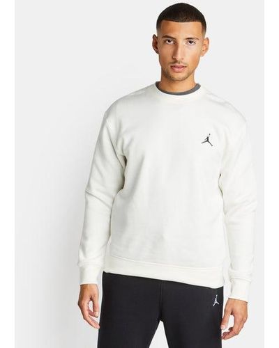 Nike Flight Sweatshirts - White