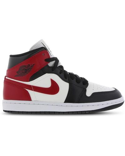 Nike 1 Mid Chaussures - Rouge