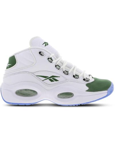 Reebok Question Mid Chaussures - Blanc