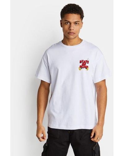 5TATE OF MIND Graphic T-Shirts - Blanc