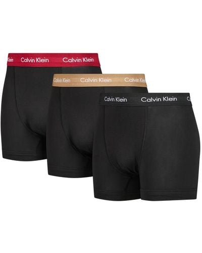 Calvin Klein Trunk 3 Pack - Schwarz