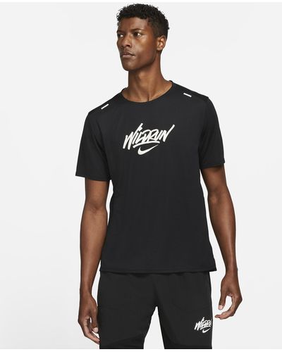 Nike Rise 365 T-shirt - Black