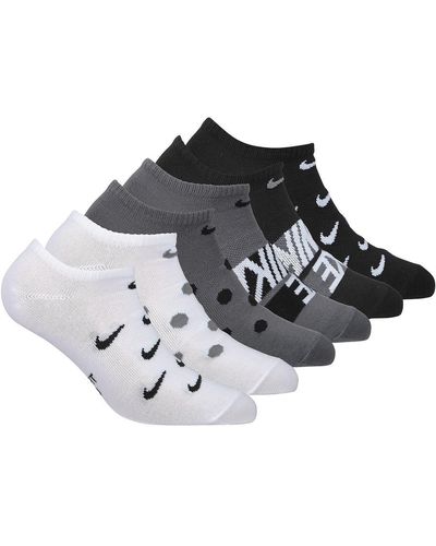 Nike Everyday Lightweight No Show Socks ( 6 Pairs) - Multicolor