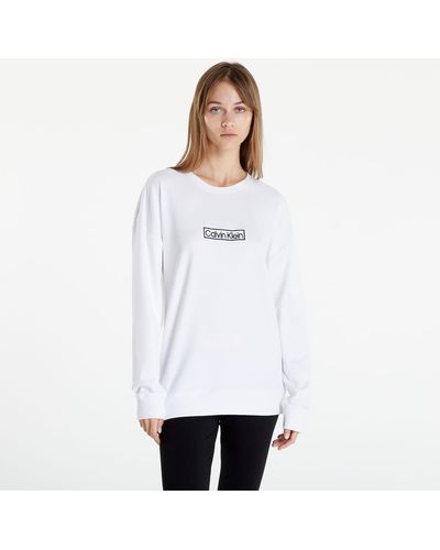 Calvin Klein Reimagined heritage sweatshirt - Bianco