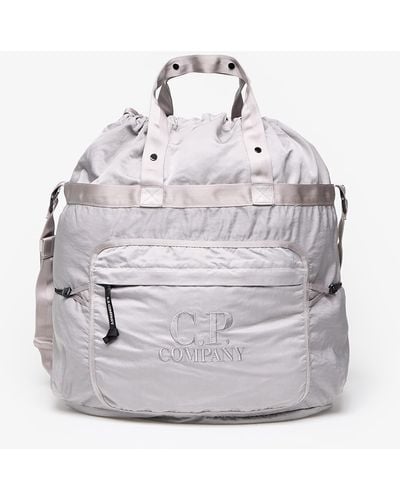 C.P. Company Nylon B Crossbody Messenger Bag - Gray