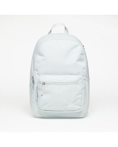 Nike Heritage eugene backpack light silver/ light silver/ phantom - Blu